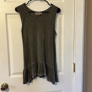 Dantelle, Distressed Tank, Gray, Small, Never Worn.